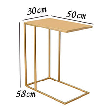 ZXPzZ Tavolino Laterale per Divano Tavolino Laterale per Tavolino Tavolino Portacomputer A Forma di C Tavolino Tavolino da caffè