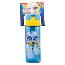 Paw Patrol | Bottiglia Riutilizzabile per bambini con sistema anti-gocciolamento e maniglia per trasportarla – Facile apertura con bottone – Senza BPA– Capacitá 550 ml