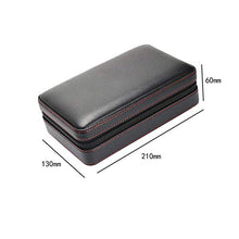 XZJJZ Legno di Cedro Cigar Humidor Box umidificatore Cutter Set Accessori in Pelle Humidor Cigar Box Caso Cigar Viaggi