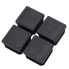 Andifany Plastic Tappi per Tappi Quadrati Tappi per Tubi Inserti per Tubi 30mm X 30mm 4 Pezzi
