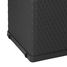 Festnight Baule Rettangolare in PP Antracite Impermeabile da Giardino/Patio/Balcone/Terrazza da Esterno 120 x 56 x 63 cm 420 L