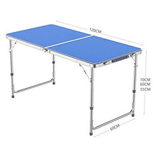 N/Z Daily Equipment Garden Compact Foldable Table And Chair Portable Folding Catering Camping Trestle Picnic Garden Patio BBQ Party Table C (Color : C)