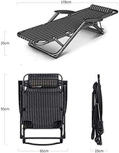 Sedie reclinabili pieghevoli per balcone, giardino, sedia reclinabile, per ufficio, pausa pranzo a gravità, comodo lettino da spiaggia, carico 200 kg
