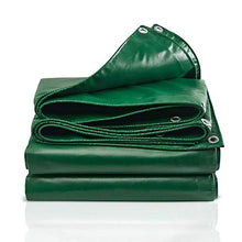 qx Telone Tenda Teloni Ombra Vele Telone Heavy Duty Addensato Copertura Antipioia Protezione Solare Telo per Tenda da Esterno Telo Impermeabile per Auto Tela Telone, Verde 450G / M2,10 X 6 M,10 X 6 M