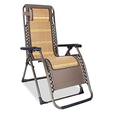 Sywlwxkq Sedie Heavy Duty Zero Gravity, Sedie da Spiaggia, Lettino Prendisole, Sedia reclinabile Pieghevole, Lettini Prendisole, Super Larghezza 65 cm, Giardino con Patio in Spiaggia Campeg