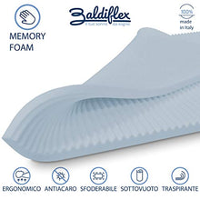 Baldiflex Emporio Correttore Materasso Matrimoniale Topper Memory Fresh Wave H6 con Fodera Maxicool 170x190 cm