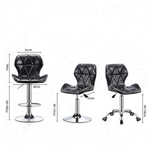 WH-IOE Sgabello da Bar Sgabello Semplice Bar Stool Schienale Bar Seggiovia Sedia Rotatoria Bar Chair Reception Cash Register Sedia Bar Chair (Color : B, Size