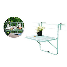GHHZZQ Tavolo Pieghevole da Balcone Anti Ruggine Regolabile Tavolo da Patio Domestico Tavolo da Bar Sospeso Portafiori Pieghevole Utilizzare per Ringhiera (Color : Pink)