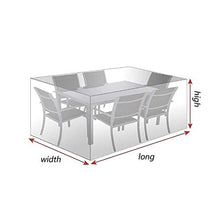 Copertura Protettiva for Giardino da Esterno Impermeabile A Prova di Polvere Resistente Ai Raggi UV for Tutte Le Stagioni Poltrone Set di Sedie E Tavoli, Personalizzabile