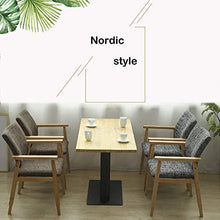 zvcv Sedie da scrivania Poltrona Moderna Sedia da Pranzo Moderna in Legno massello Sedie da Salotto in Stile Scrivania per Ospiti del Club Computer Sedie Singole Sgabello