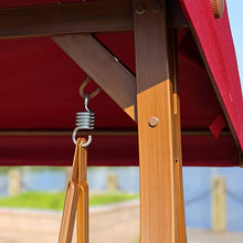 Swing Portico all'aperto, Sedia a Sospensione da Giardino Casa Sedia a Dondolo Casa Balcone Cradle Sedia Doppia Outdoor Swing Sedia Regolabile Baldacchino a baldacchino