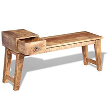 vidaXL Panchina Panca da Giardino Esterno con Cassetto Legno 120x36x60 cm
