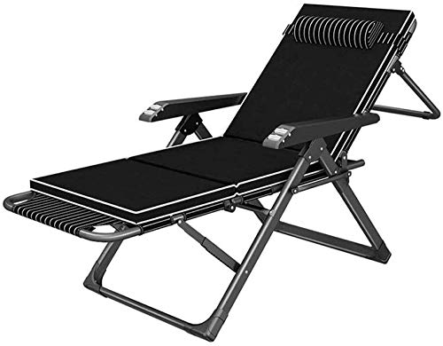 XLYYHZ Sedia Zero Gravity Lettino Prendisole ， Pieghevole da Giardino Patio Sedia a Sdraio per Esterni Cuscini da Salotto reclinabili, Sedia da Ufficio reclinabile Portatile con poggiapiedi Chaise