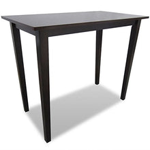 vidaXL Tavolo da Bar in Legno Marrone Tavolino Tavolinetto Cucina Sala Arredo