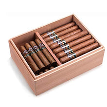 SCDZS Cigar Table Top Box - Ideale for i Viaggi versatilità, buona Tenuta, Portable Legno di Cedro