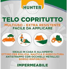 Tata Home Telone Impermeabile per Esterno Occhiellato in PVC Colore Blu e Verde Misura cm 200X300 Metri 2X3