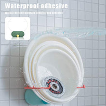 Fengyuanhong Lavabo Parete Bathroom Lavandino Rack Impermeabile Pieghevole Libero di punzonatura Lavabo, Verde
