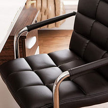 zvcv Sedia Girevole Sedia Girevole Altezza Regolabile Sedia da Scrivania Computer Sedia Schienale per Riunione Sedia Ufficio A Casa Sala Studio Niture, Nero
