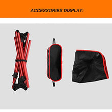 LINGZE Sedia da Campeggio Pieghevole per Il Tempo Libero all'aperto, Sedile Pieghevole Portatile Leggero con Borsa da Viaggio, Pesca, Spiaggia, Viaggio