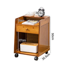 YSXFS Comodino, Armadio da Comodino con Cassetto, Spostamento con Ruote Tavolino da Tavolino da Tavolino da Tavolino da Letto Tavolino da Letto da Letto da Letto da Letto da Letto da Letto
