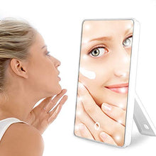 WXL Specchi da Tavolo Vanity Specchio Touch Screen 16 luci Luminose Rotazione Regolabile con Specchio cosmetico tavolino per Trucco con Specchio Illuminato Specchio Trucco con LED