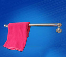 TLMYDD Portasciugamani portasciugamani in Acciaio Inox portasciugamani portasciugamani da Bagno Barra degli Asciugamani (Size : 120cm)