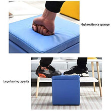 Unknow Sgabello Contenitore per Adulti, Sgabello per Cambio Scarpe, Sgabello Contenitore retrò 30Cm Fashion Squat Sgabello Contenitore 35Cm Sgabello Piccolo Laterale, Arancione