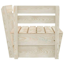 FAMIROSA Divano Angolare Modulare su Pallet in Legno di Abete Impregnato