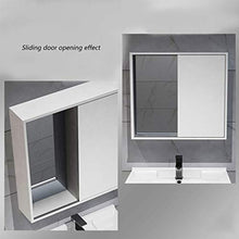 Armadietti a specchio Moderna Solido Legno dello Specchio del Gabinetto Push-Pull degli Specchi Bagno Gabinetto Specchio da Toilette Camera degli Specchi con Mensola