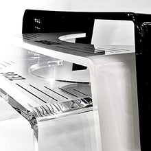 ZEUS® Trono sgabello WC per adulti Bellissimo sgabello per WC medico elegante poggiapiedi per la toilette per migliorare la salute intestinale (ROYAL trasparente)
