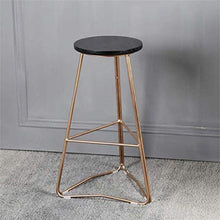 Yxsd Bar in Legno Sgabelli Colazione Pianale da Cucina con Struttura in Metallo e Solid Sedile in Legno sedie da Bar Gambe in Metallo Sgabelli Rovere Moro sgabelli Alti SetIndustrial Style