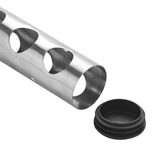 Portabottiglie in acciaio INOX,per 8 bottiglie di vino,montaggio a parete,8 Hole /12 Hole (12 Hole)