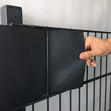LSXIAO Giardino Privacy Paravento, 0,35mm Doghe in PVC Resistente alle Intemperie Senza Manutenzione Facile da Installare con Strisce di Serraggio per Recinzioni A Doppia Sbarra