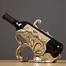 JSMY Portabottiglie da Vino Creativo da Tavolo,portabottiglie in Resina Bulldog Francese,espositore per Bottiglie di Vino di Lusso,utilizzato in Soggiorno,Bar e Cucina,Resina