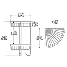 LFK Mensole Europee Split Ottone Bagno Treppiede Doccia Camera Rack Antico Doppio Angolo Cesto Asciugamano Bar Bagno Mensola