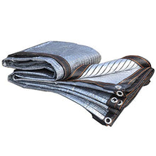 Telo Ombreggiante, Tessuto Riflettente all'ombra in Alluminio 75% Maglia antisolare Argento, Tessuto Resistente agli UV for Giardino/Patio/pergola/Copertura/tettoia (Size : 3m x 7m)