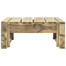 vidaXL Legno FSC Verde Ottomana da Giardino con Pallet Seduta Sdraio Esterni