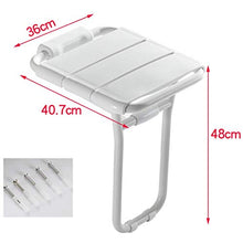 LYLSXY Sgabelli da Bagno, Doccia Pieghevole Sedile da Bagno da Bagno per Vasca da Bagno Sgabello da Bagno Sgabello, con Gambe Di Supporto, Carico Di 350 Libbre (Bianco, Giallo),Bianca