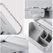 HUOQILIN Armadietto Re Medicina di Famiglia Home Box Stoccaggio Multistrato Medico Visite Salute dei Bambini Piccoli alla Medicina Toracica di Emergenza di Farmaci (Color : Gray)