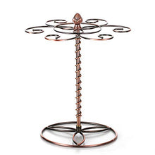 Fesjoy Scaffale per asciugare Il Bicchiere di Vino,ripiano per Il Bicchiere di Vino Scaffale per asciugare Il Bicchiere di Vino Rosso Scaffale in Vetro 6 Scaffale di stoccaggio per Vino in Vetro