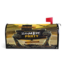 Halloween Dead Man's Arms from The Ground Zombie Party Copre Cassetta Postale Magnetica Giardino Cantiere Decorazione Casa Dimensioni Standard 53,3 cm x 45,7 cm