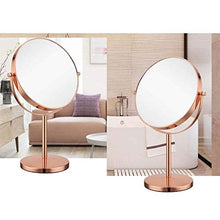 AJH Specchi per Il Trucco da Bagno Specchio per Il Trucco da Viaggio (8") Specchio per Il Trucco Girevole 360 / Specchio da Barba/Specchio da Bagno con ingrandimento
