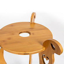ZYLE Porta Fiori in Legno in Legno, portaoggetti in Vaso da Fiori in bambù