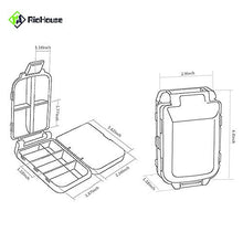 Astuccio portatile per pillole, dispenser per pillole da viaggio, con tre strati e grandi scomparti per contenere vitamine, pillole e capsule.