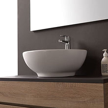 Kiamami Valentina MOBILE BAGNO 90CM CON TOP ARDESIA PER LAVABO DA APPOGGIO IN CERAMICA | SOLE