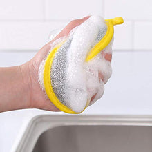 COJJ Spugna per Piatti Blocco Cucina Spazzola per Olio Antiaderente pentola Panno per stoviglie per Uso Domestico spugnetta in Cotone per Pulizia su Due Lati Panno Magico 10 Pezzi