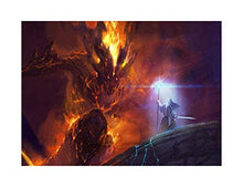 CXFRPU Puzzle 300/500/1000 / 1500Piece Puzzle, Puzzle Il Signore degli Anelli Vs Gandalf Jigsaw Puzzle Opera Giocattolo educativo intellettiva, Puzzle in Legno Puzzle (Size : 500 Pieces)