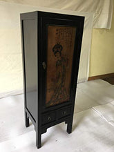 Armadio cinese antico tibetano asiatico, 1 anta, 45 x 131 cm