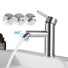BONADE Rubinetto del Lavabo Miscelatore Monocomando per Lavandino Rubinetto bidet Fintura Cromo - S modello