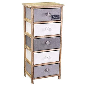 Vacchetti Brenda Mobiletto, Legno, Multicolor, Grande